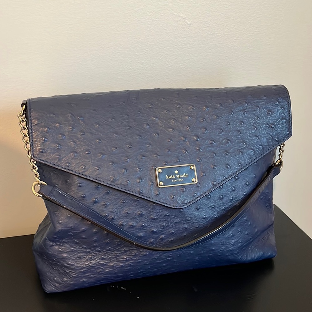 kate spade Embossed Ostrich Purse